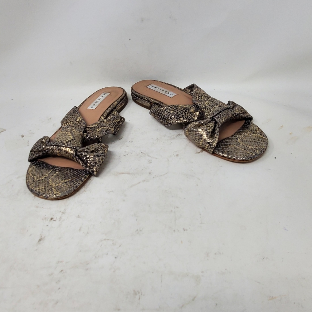 James Chan Women's 8½ Gold Sandals